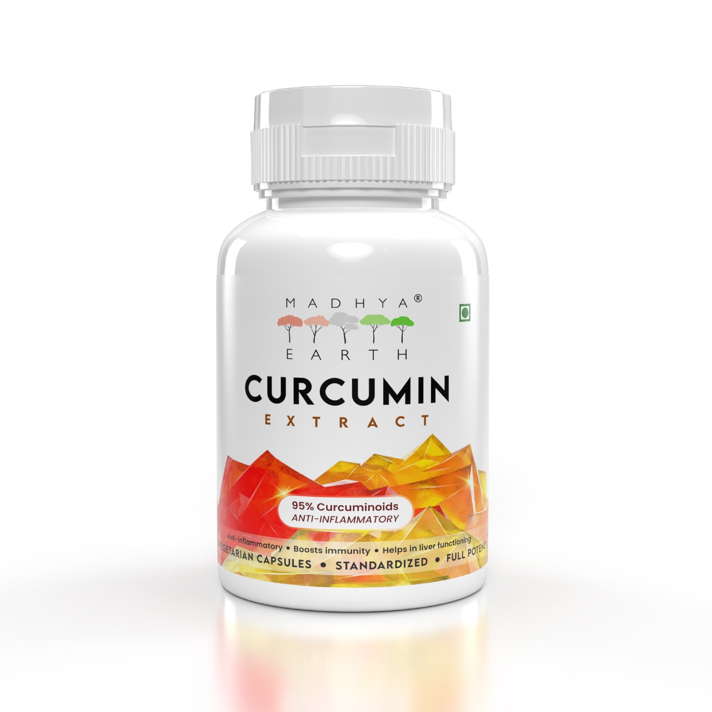 CURCUMIN EXTRACT CAPSULES | 650mg | 60 Veg Capsules