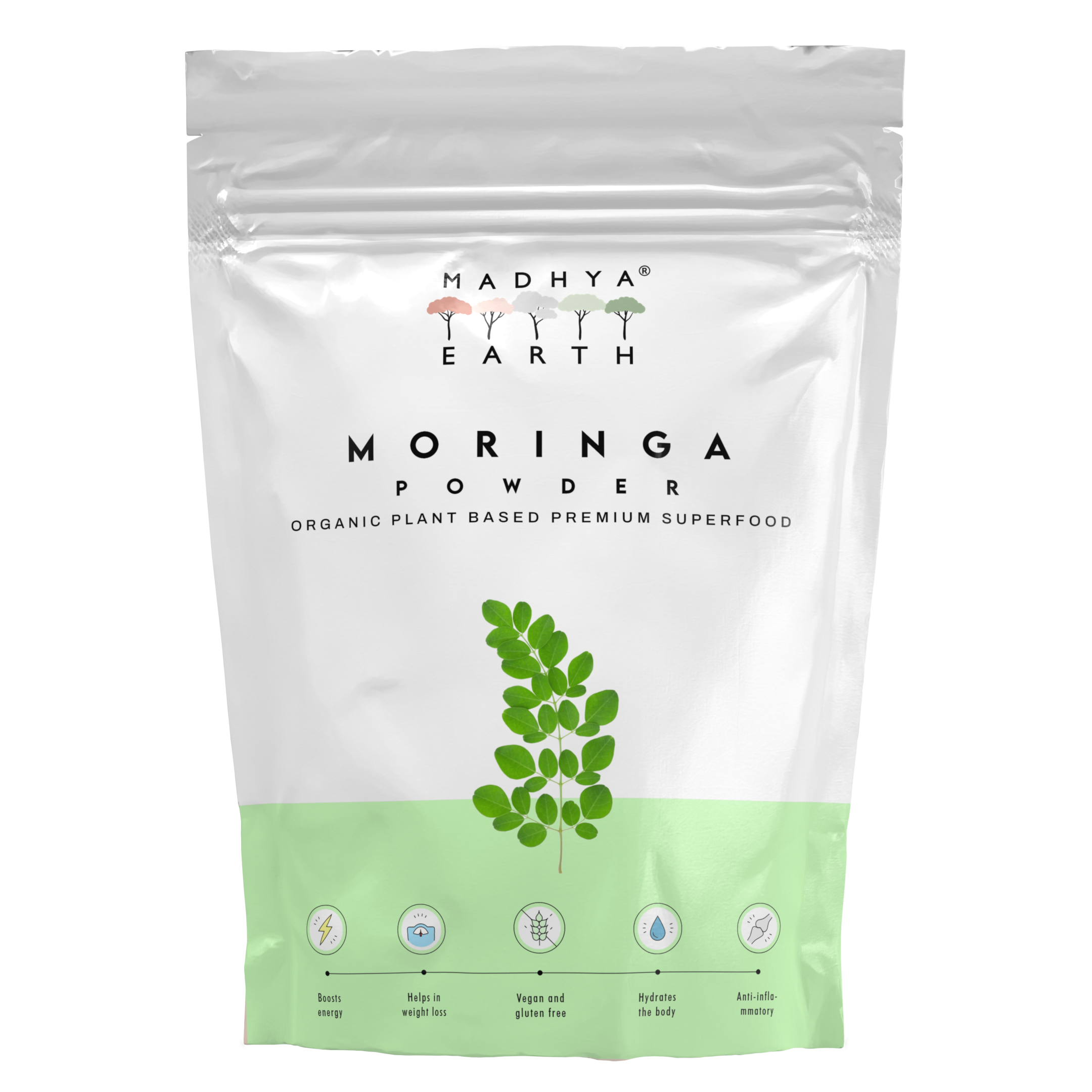 Madhya Earth Moringa Powder Pack of 200 GM